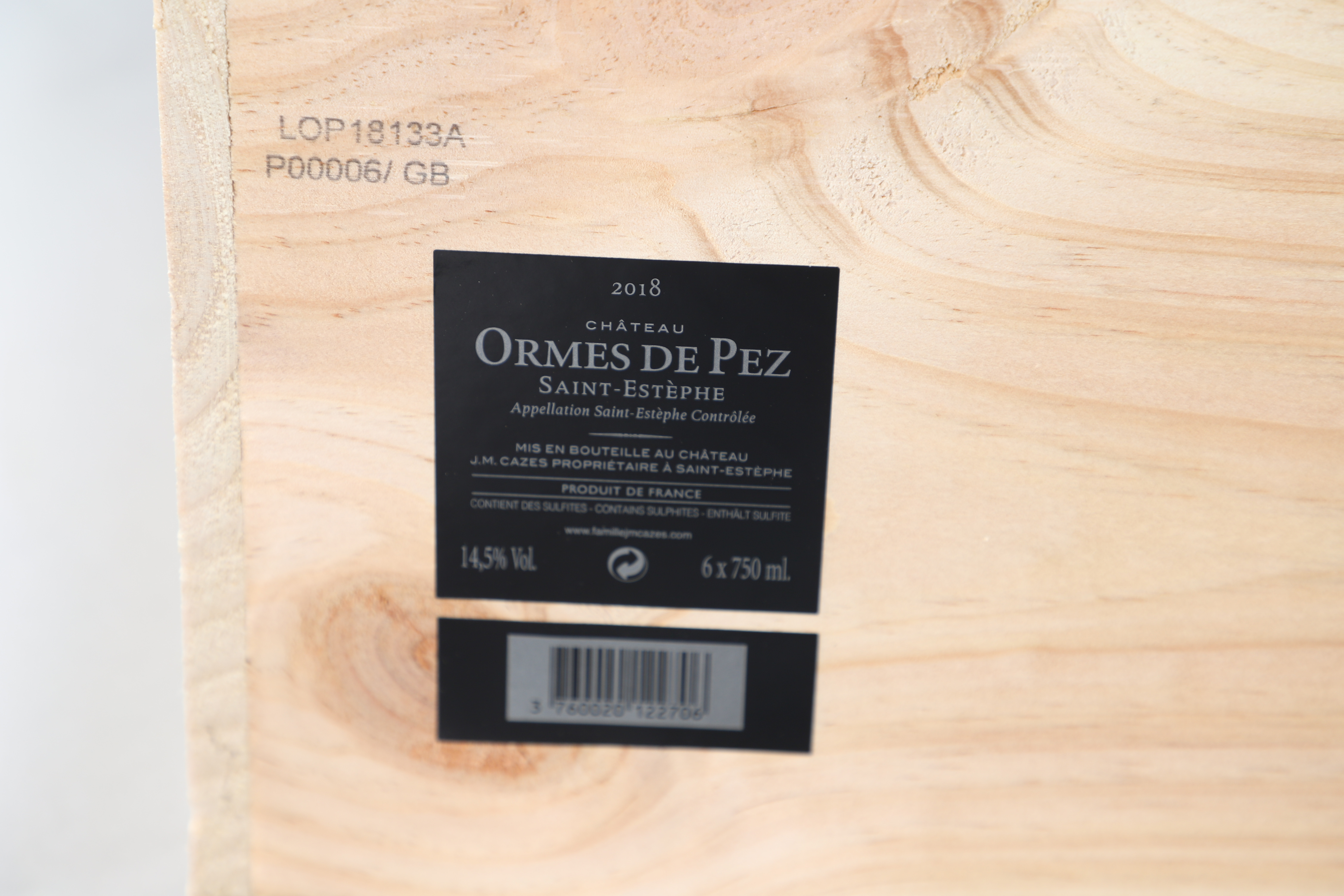 CHATEAU ORMES DE PEZ SAINT ESTEPHE 2018 - CASED. - Bild 5 aus 5