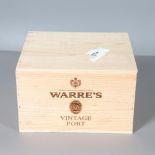 WARRE'S VINTAGE PORT - CASED.