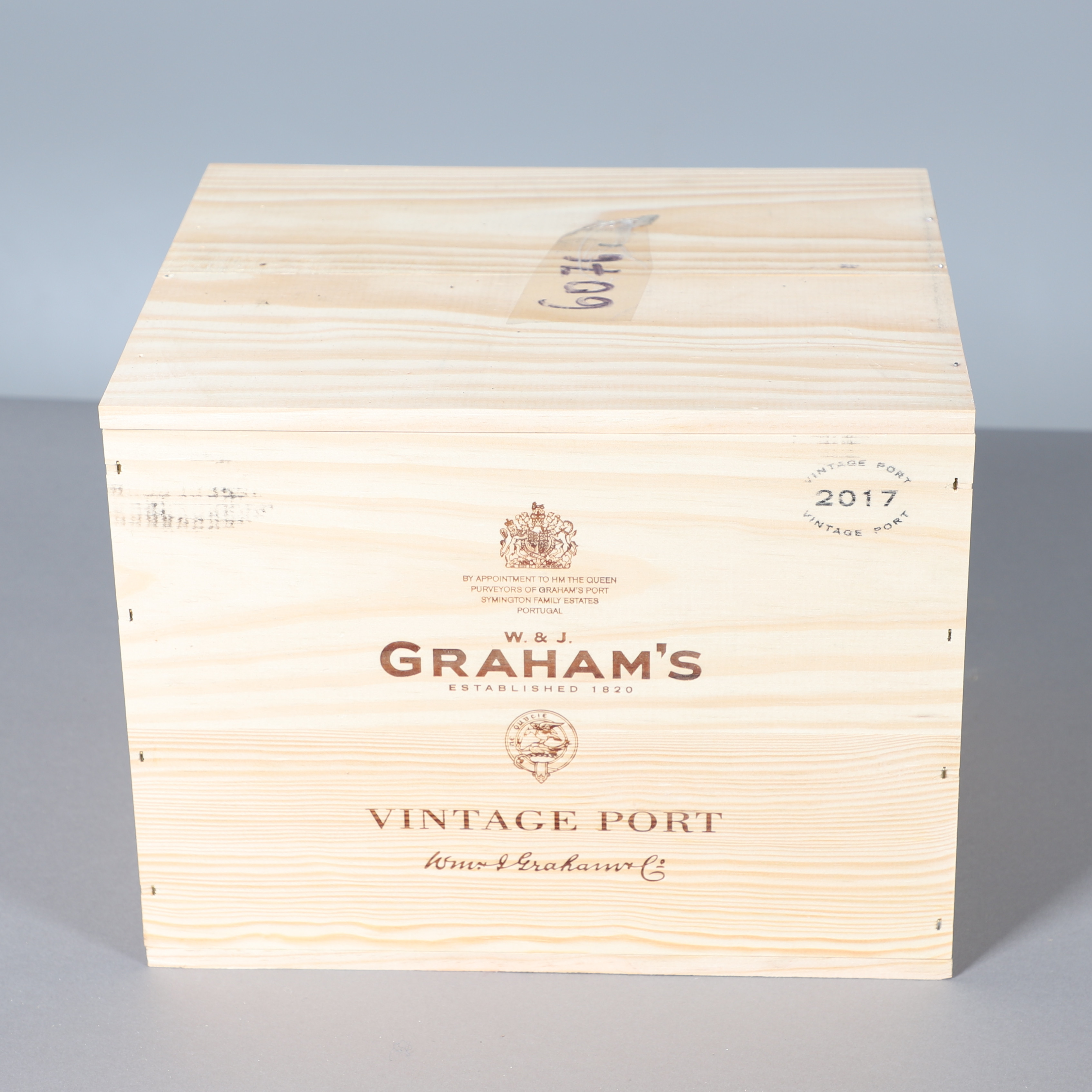 GRAHAM'S VINTAGE PORT - CASED.