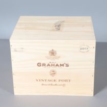 GRAHAM'S VINTAGE PORT - CASED.