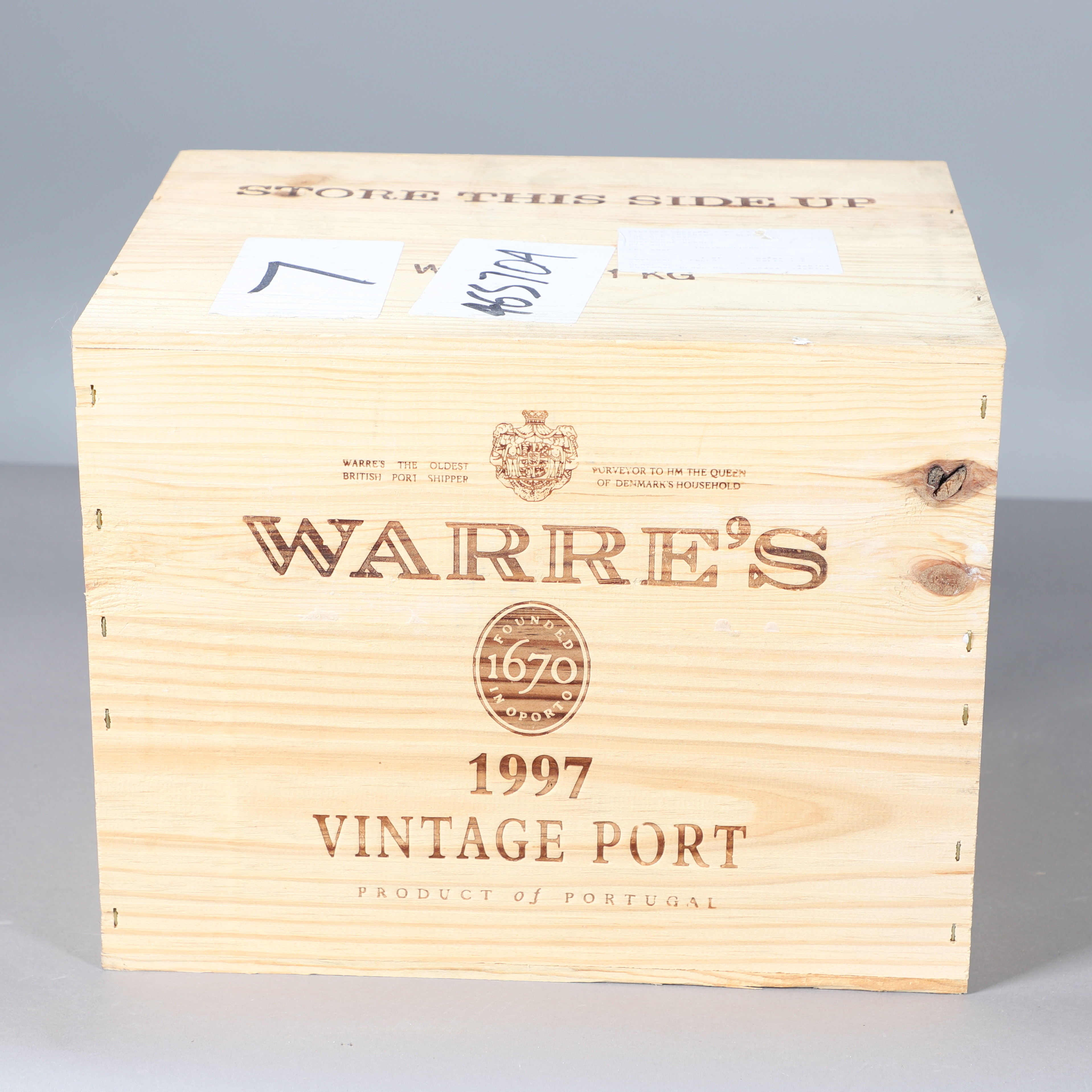 WARRE'S VINTAGE PORT 1997 - CASED.