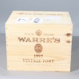 WARRE'S VINTAGE PORT 1997 - CASED.