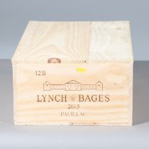 CHATEAU LYNCH-BAGES PAUILLAC 2015 - CASED.