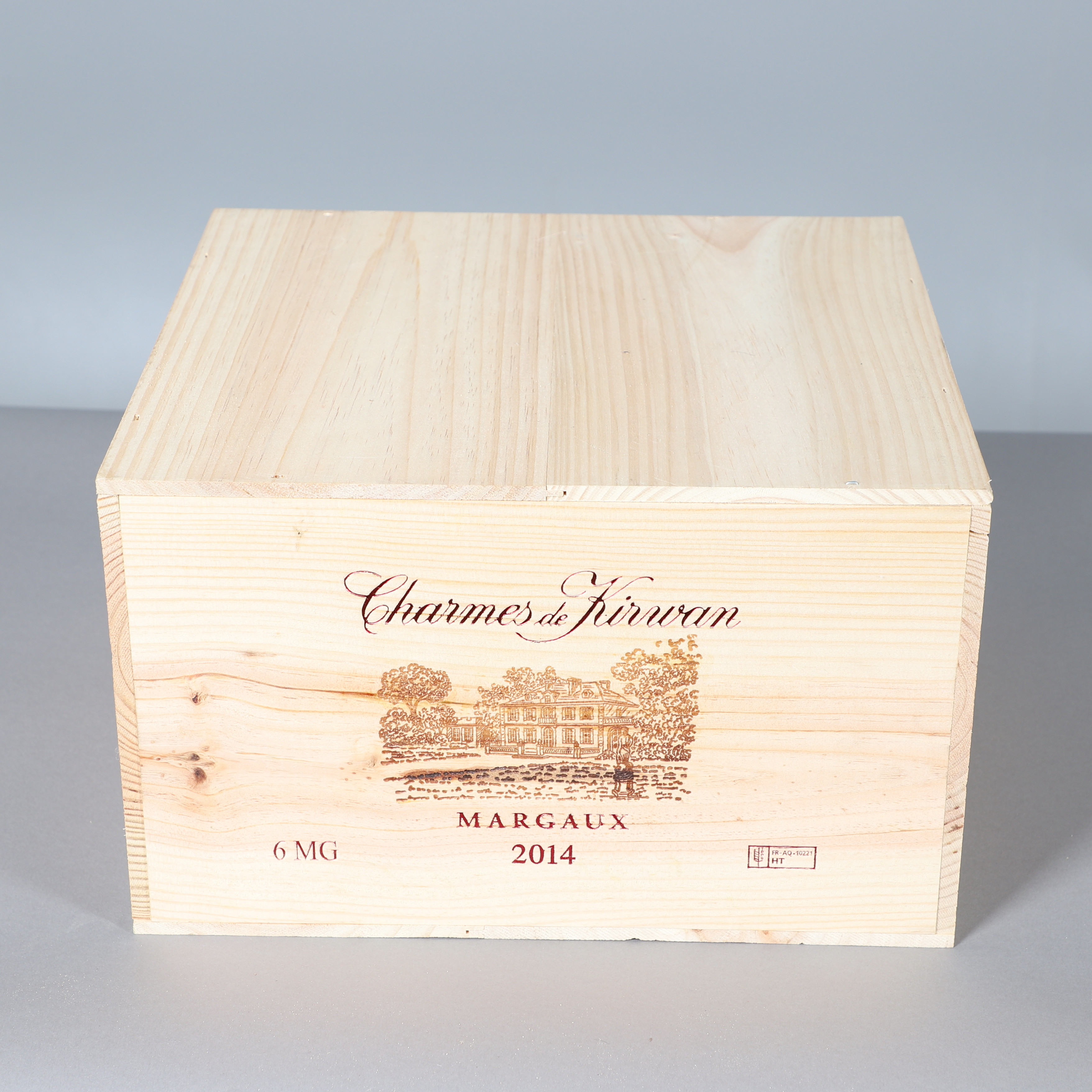 CHARMES DE KIRWAN MARGAUX 2014- CASED.