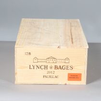 CHATEAU LYNCH-BAGES PAUILLAC 2012 - CASED.