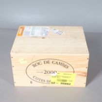 WINE - ROC DE CAMBES 'COTES DE BOURG' - CASED.