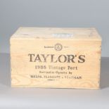 TAYLORS VINTAGE PORT - 1985.