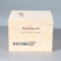 GRAHAM'S VINTAGE PORT - CASED.