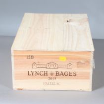 CHATEAU LYNCH-BAGES PAUILLAC 2015 - CASED.