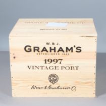 GRAHAM'S VINTAGE PORT 1997 - CASED.