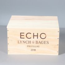 ECHO LYNCH-BAGES PAUILLAC 2018 - CASED.