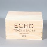 ECHO LYNCH-BAGES PAUILLAC 2018 - CASED.