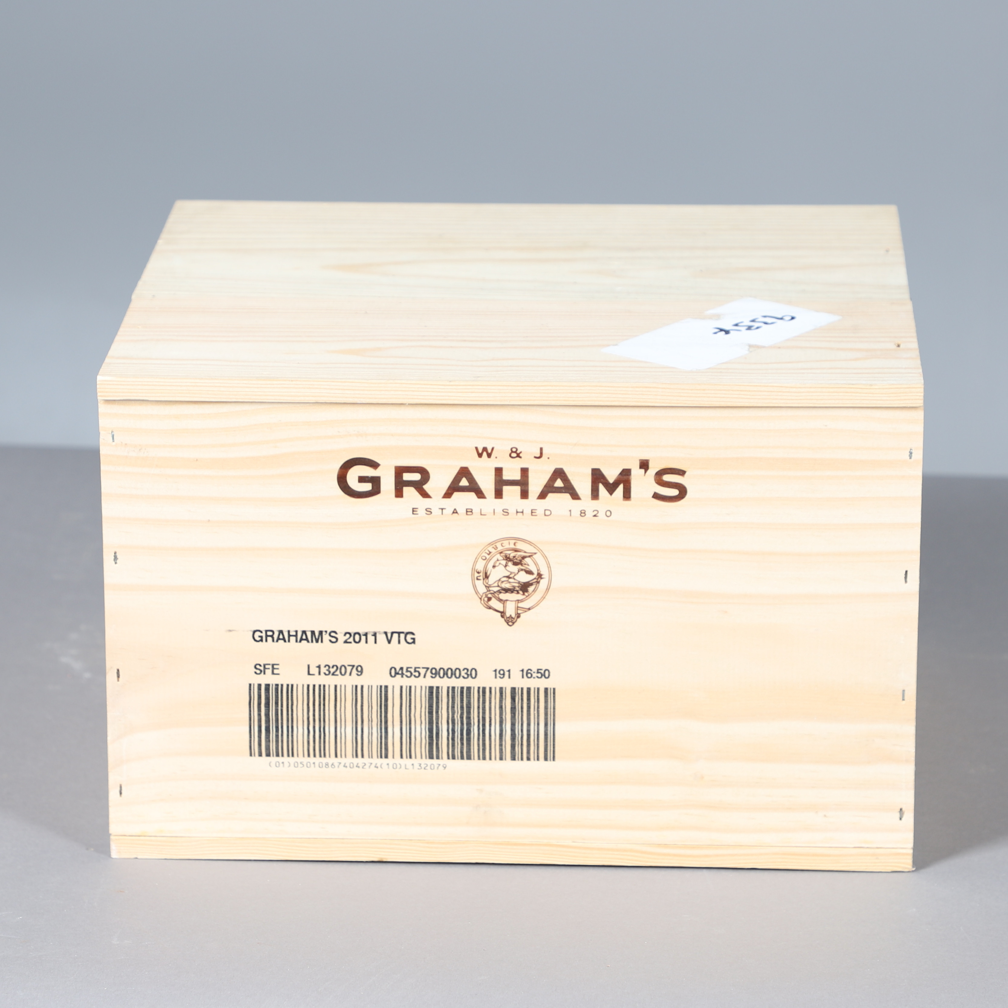 GRAHAM'S VINTAGE PORT - CASED.