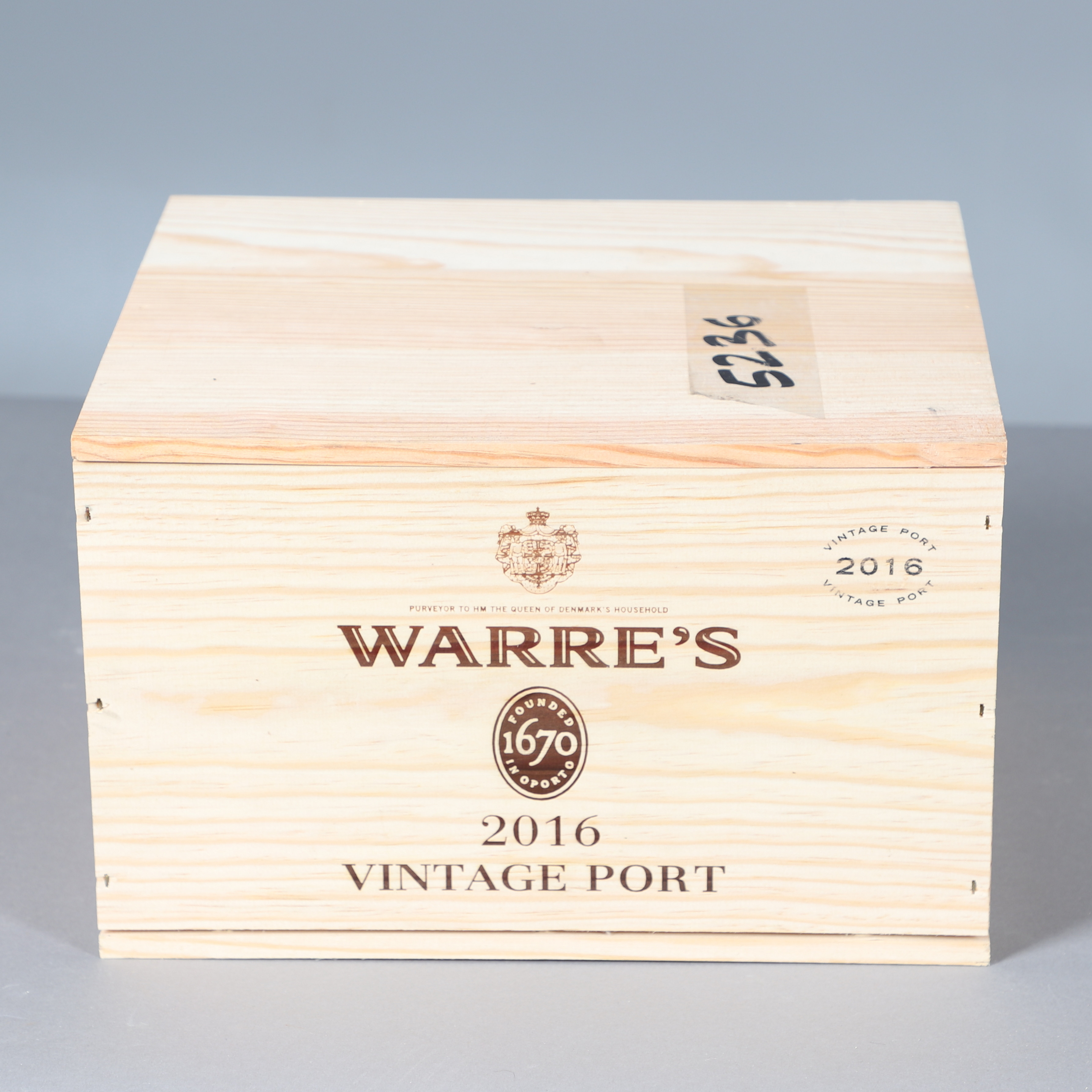 WARRE'S VINTAGE PORT - CASED.