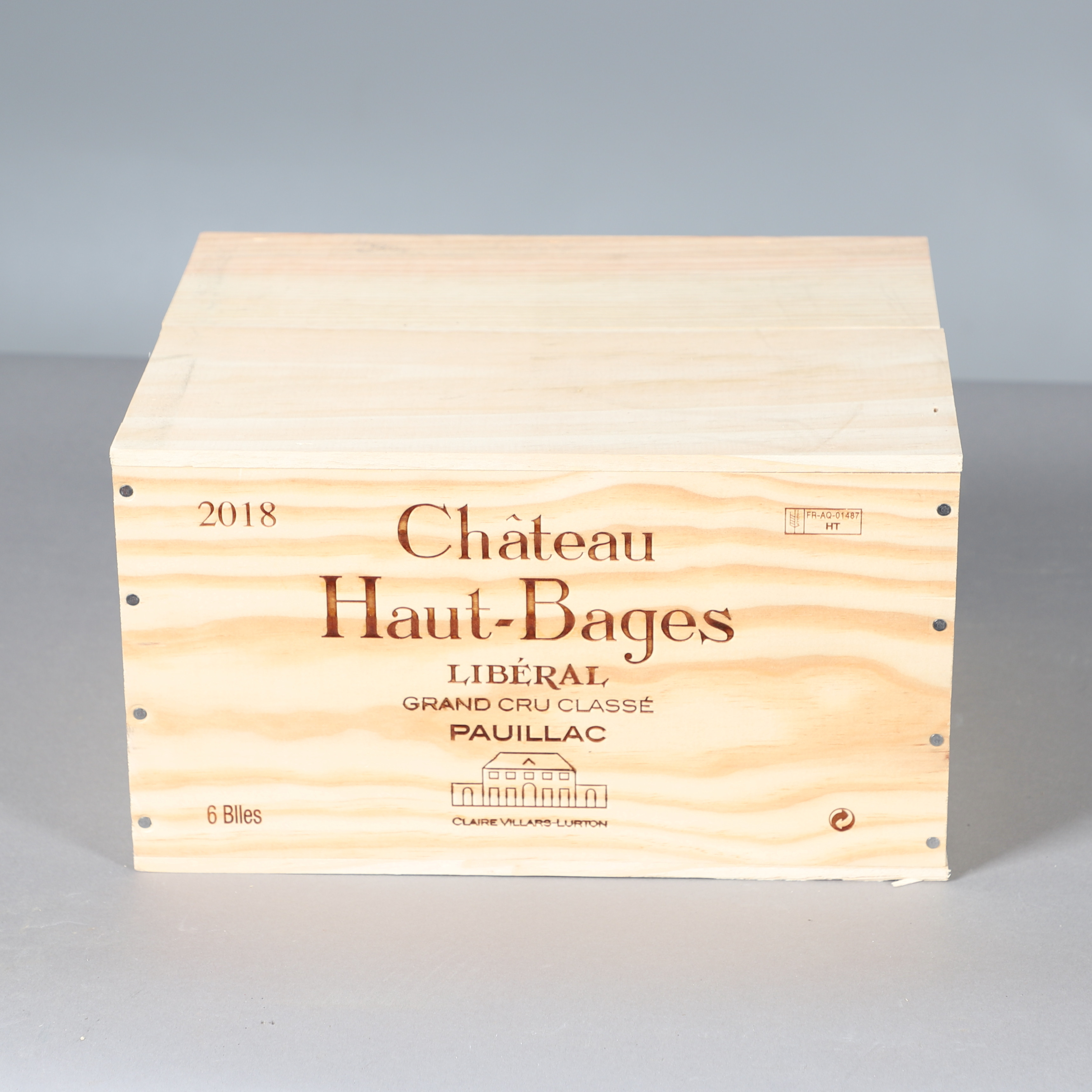 CHATEAU HAUT-BAGES LIBERAL 2018 - CASED.