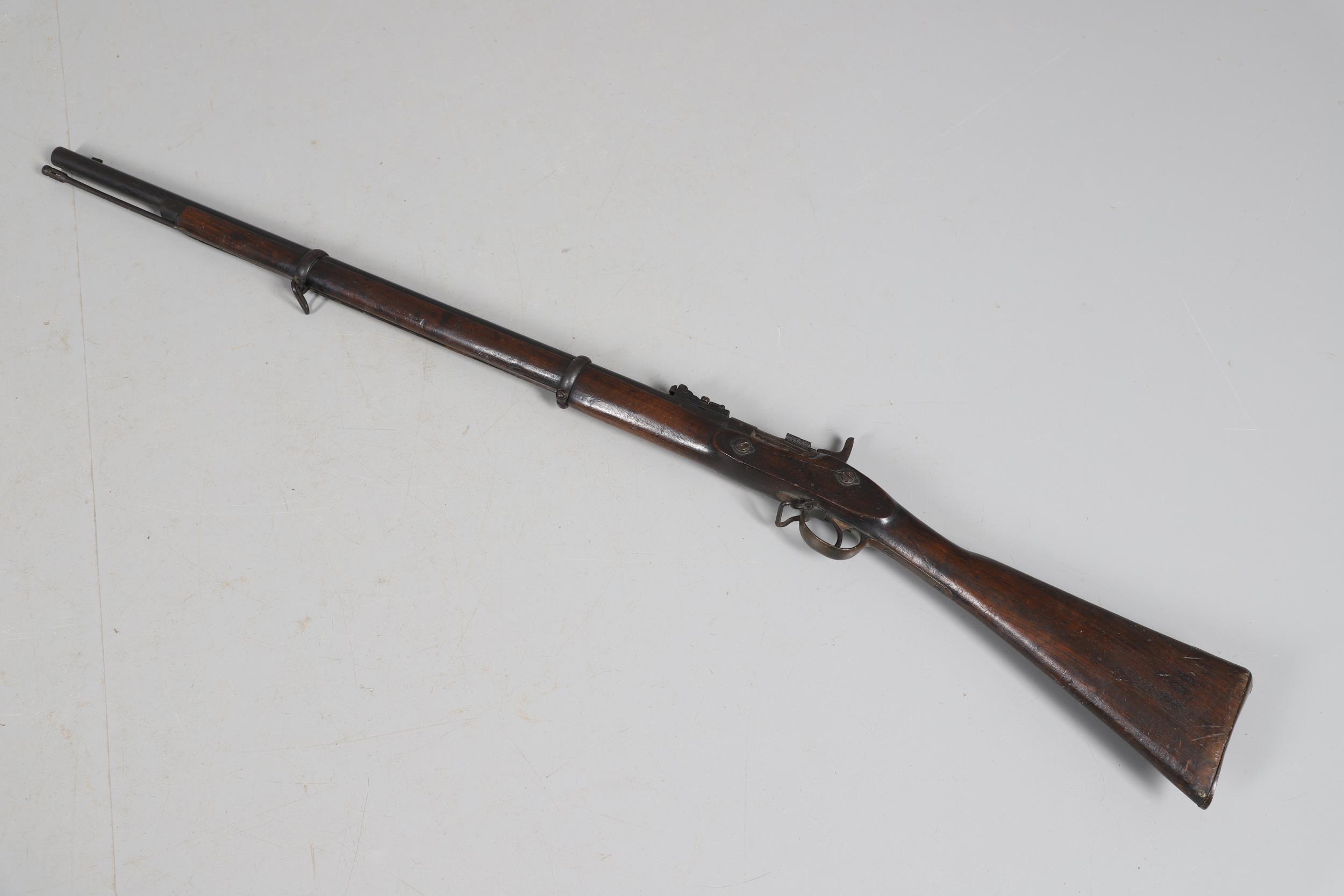 A VICTORIAN SNIDER RIFLE. - Image 9 of 14