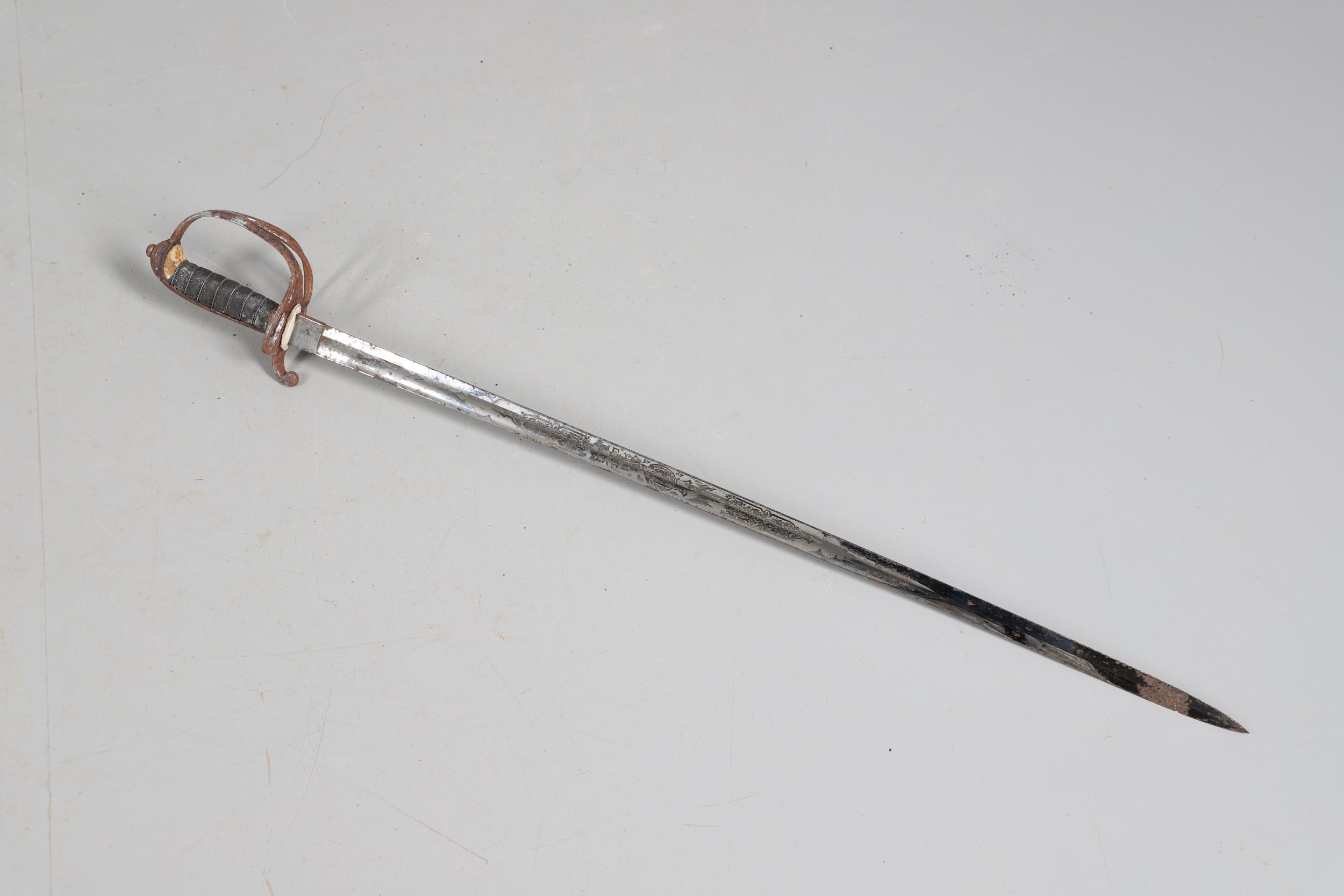 A ROYAL ARTILLERY OFFICERS 1821/1822 PATTERN SWORD BY WEBB OF LONDON. - Bild 8 aus 11