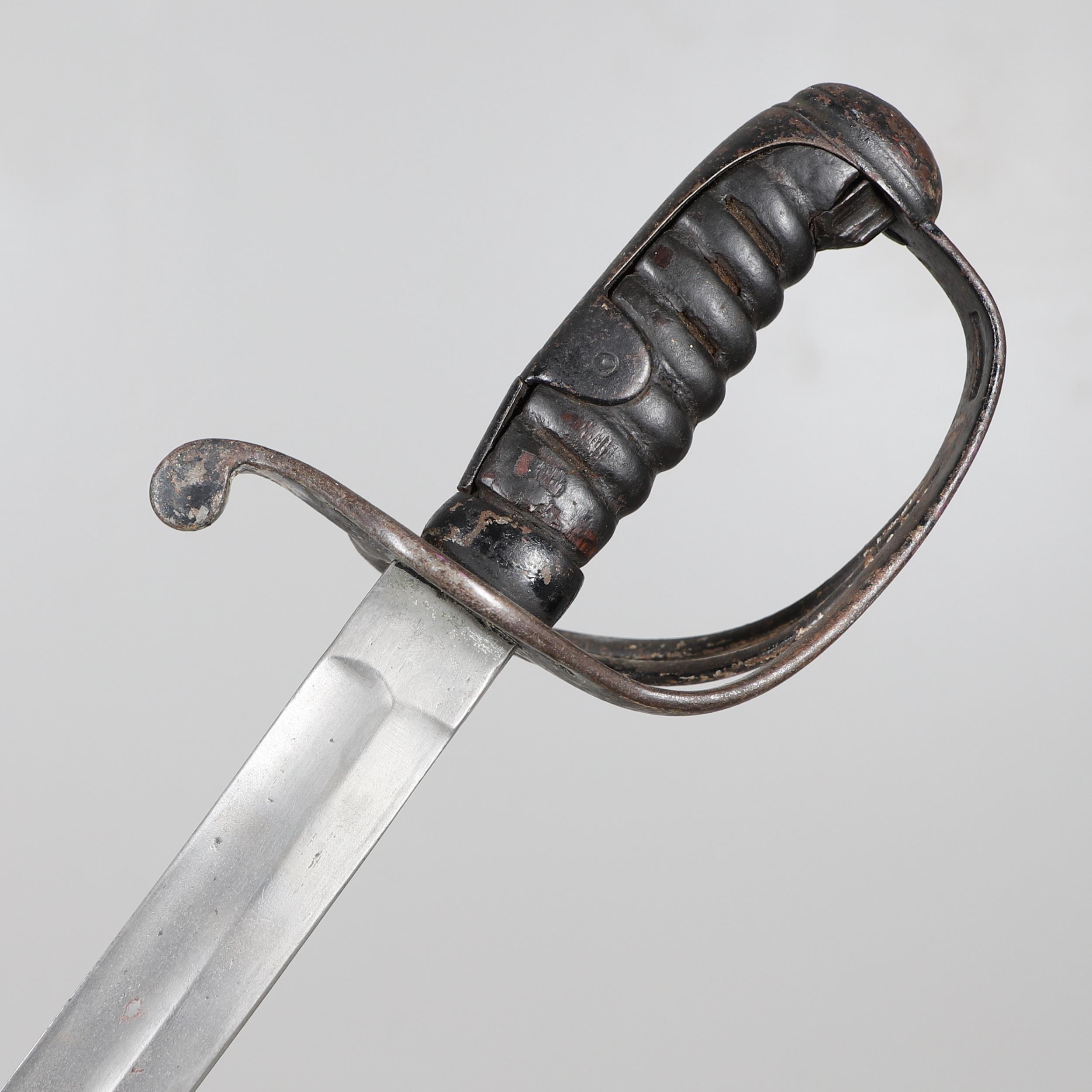 AN 1822 PATTERN LIGHT CAVALRY TROOPERS SWORD. - Image 2 of 12