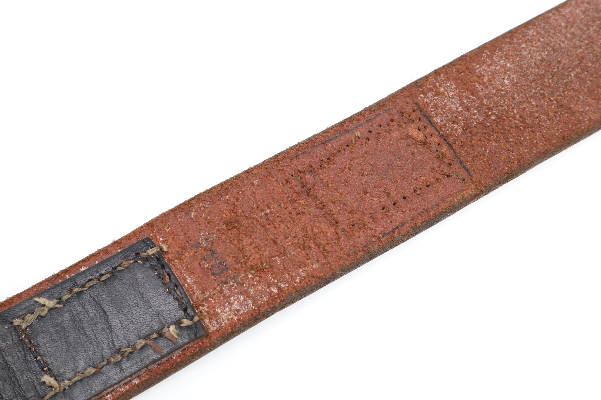 A SECOND WORLD WAR GERMAN MILITARY BELT. - Image 8 of 8