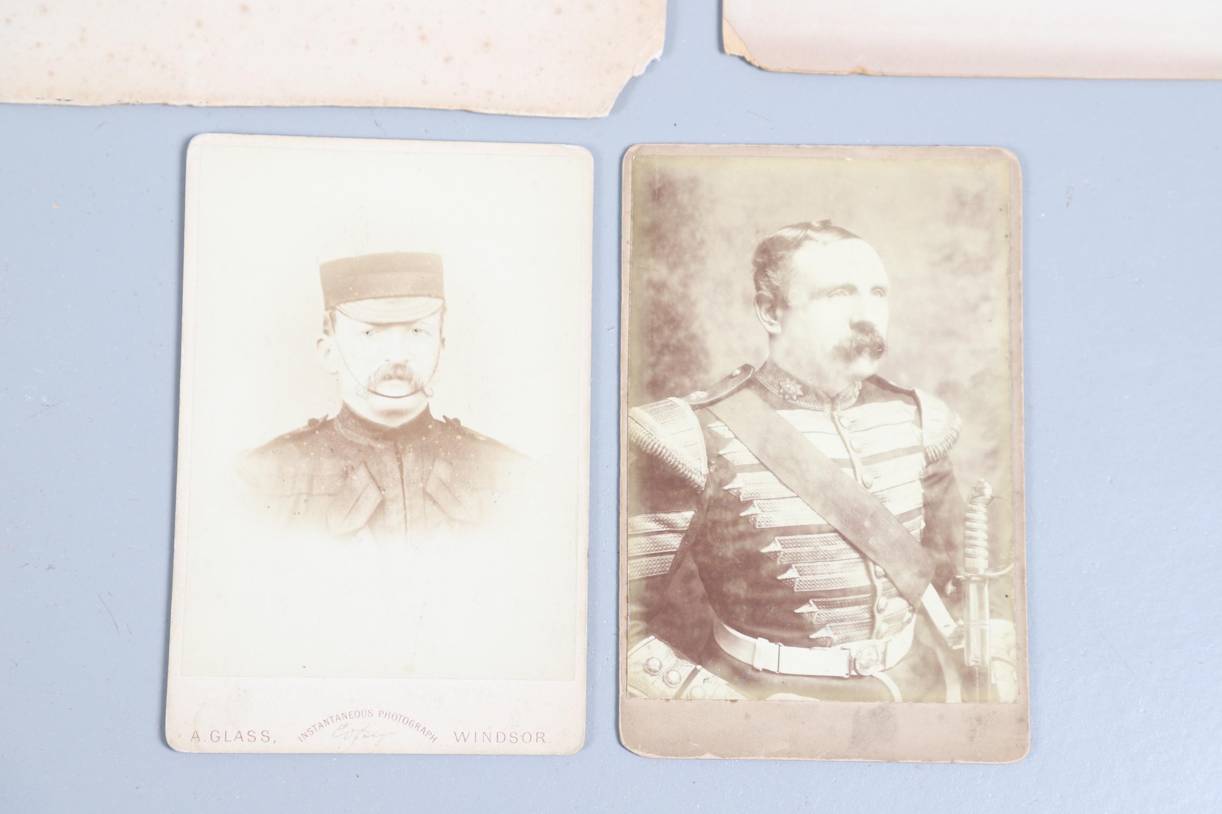 A PHOTOGRAPH OF LORD ROBERTS AND OTHER OFFICERS, AND SIMILAR IMAGES. - Image 4 of 7