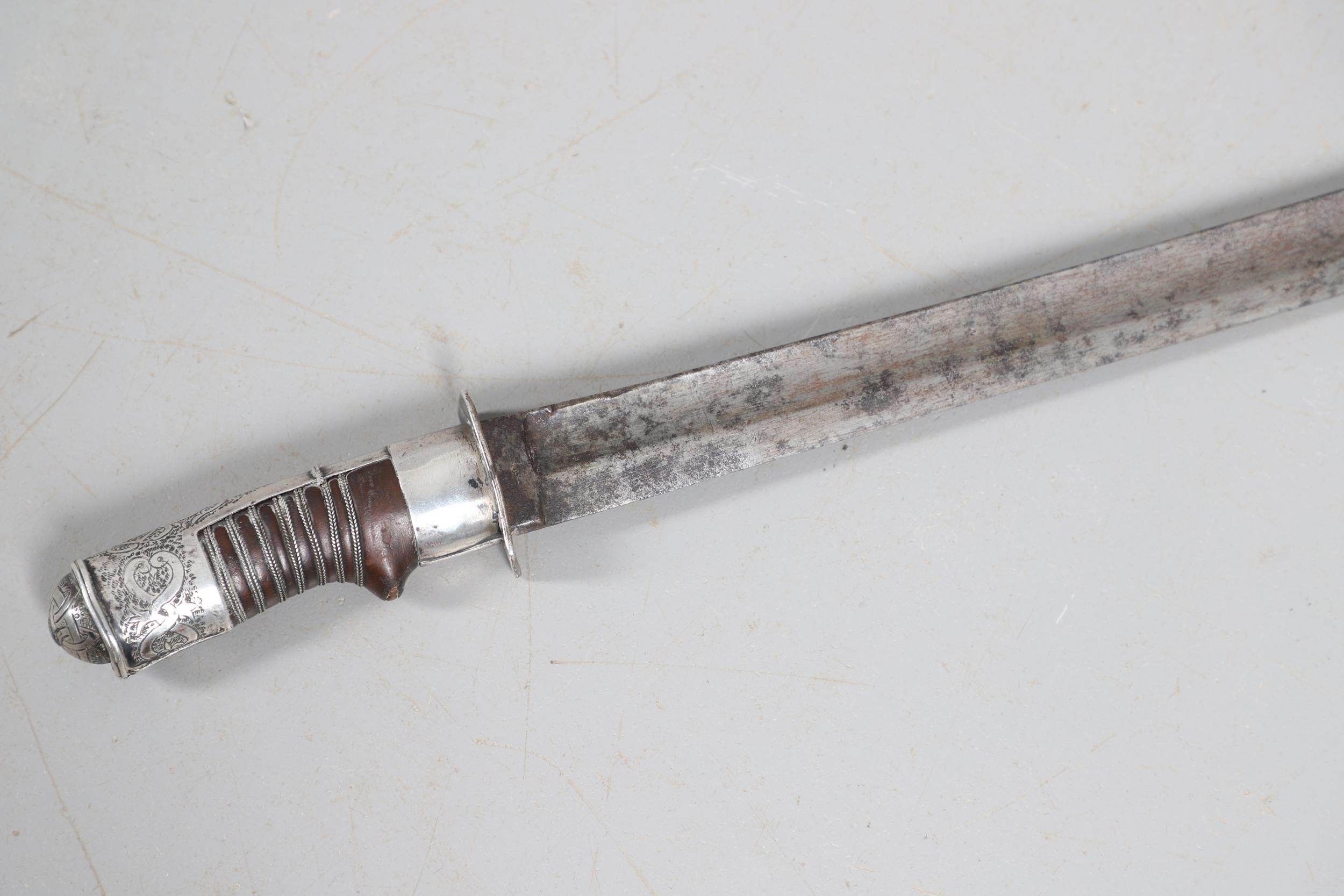 A MID 19TH CENTURY RUSSIA NSHASHKA BALKANS COSSACK CAVALRY SWORD. - Bild 10 aus 15