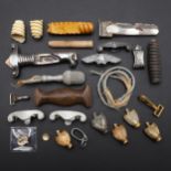 AN INTERESTING AND USEFUL COLLECTION OF SECOND WORLD WAR GERMAN DAGGER PARTS.