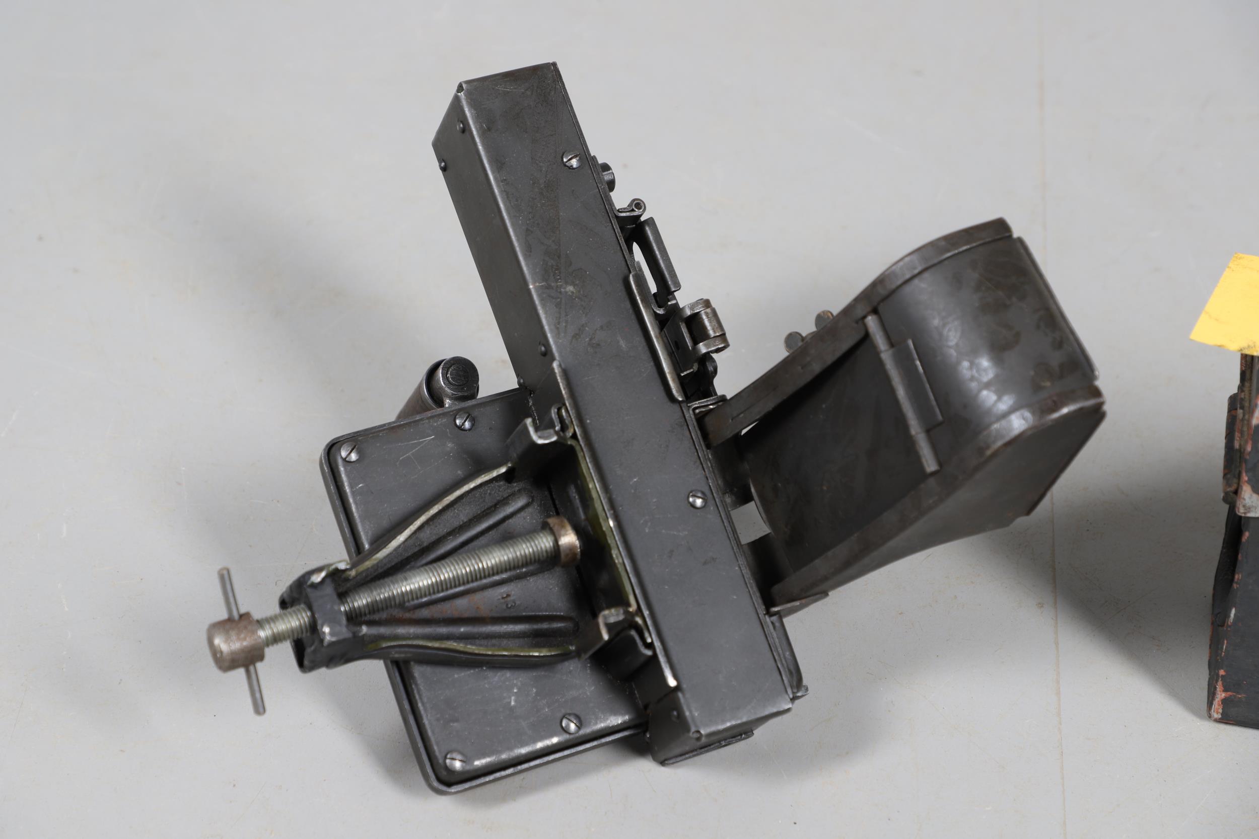 A 42/59 MACHINE GUN BELT LOADER AND ANOTHER SIMILAR. - Image 5 of 14