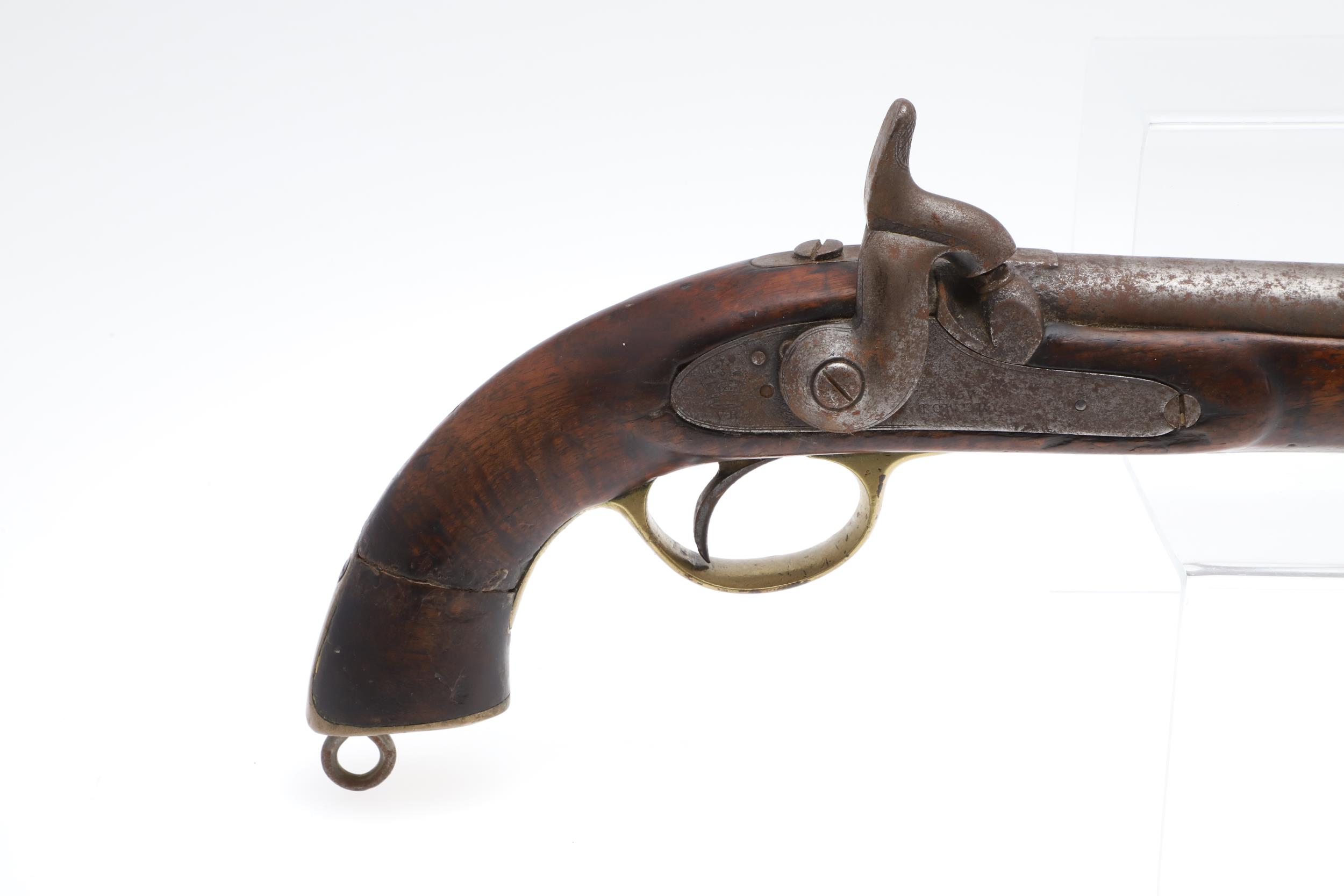 A VICTORIAN TOWER ISSUED 1856 PATTERN PISTOL DATED 1857. - Bild 2 aus 14