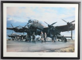 OPERATIONS ON' BY ROBERT TAYLOR, SIGNED BY THE ARTIST AND ARTHUR T. HARRIS.