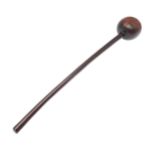 AN ANTIQUE ZULU KNOBKERRIE.