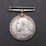 AN EDWARD VII ROYAL NAVAL RESERVE LONG SERVICE AND GOOD CONDUCT MEDAL.