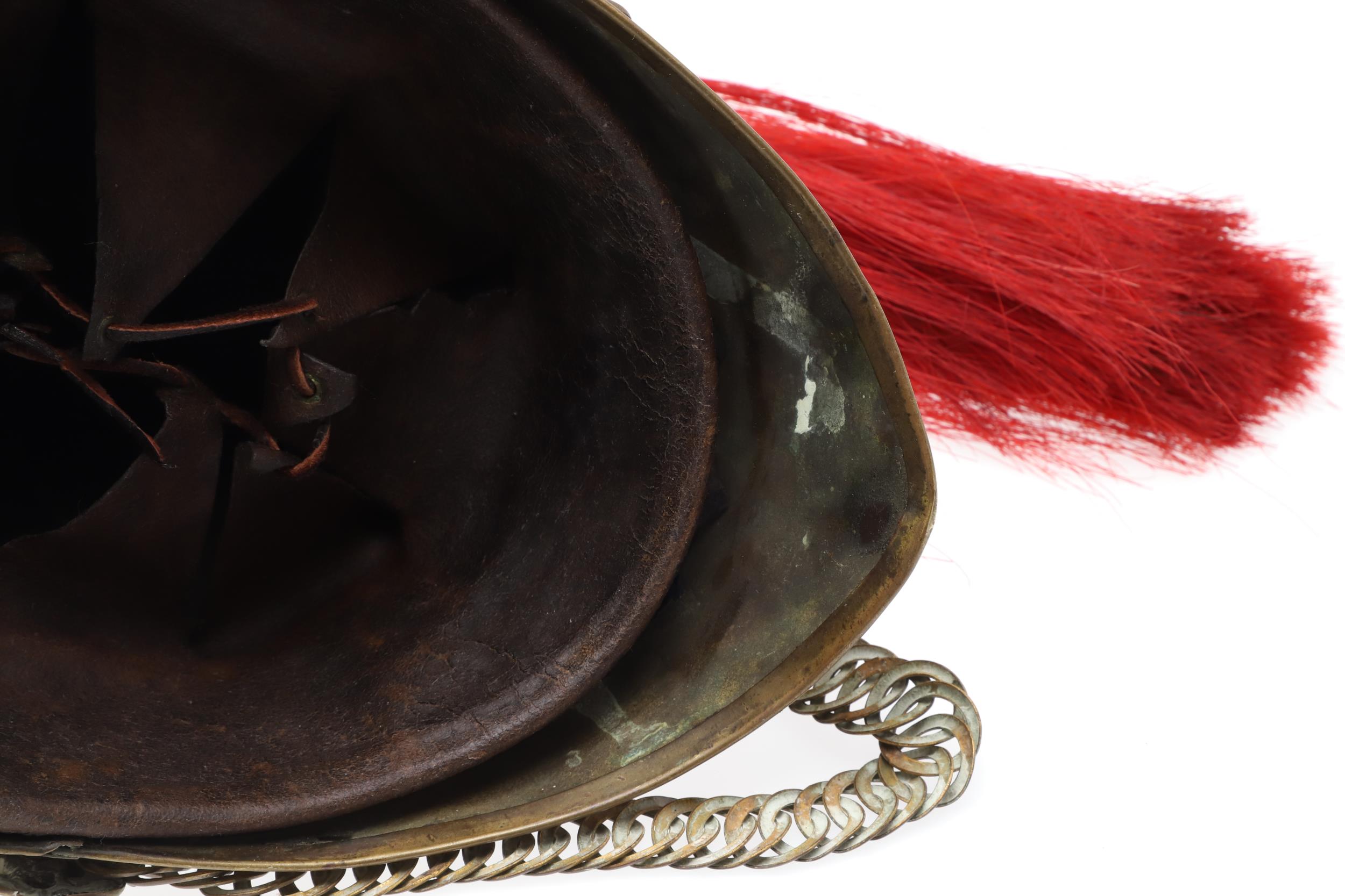 A 2ND (QUEEN'S BAYS) DRAGOON GUARDS 1871 PATTERN HELMET. - Image 13 of 14