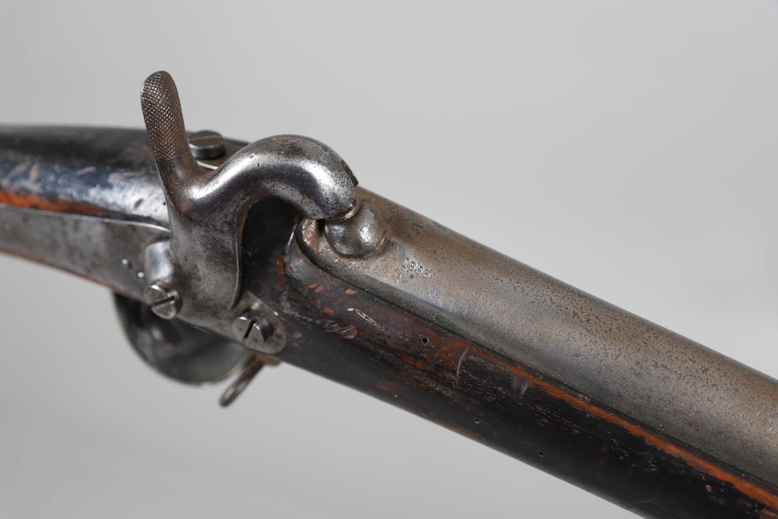 A RUSSIAN 1845 PATTERN PERCUSSION MUSKET DATED 1853. - Image 19 of 22