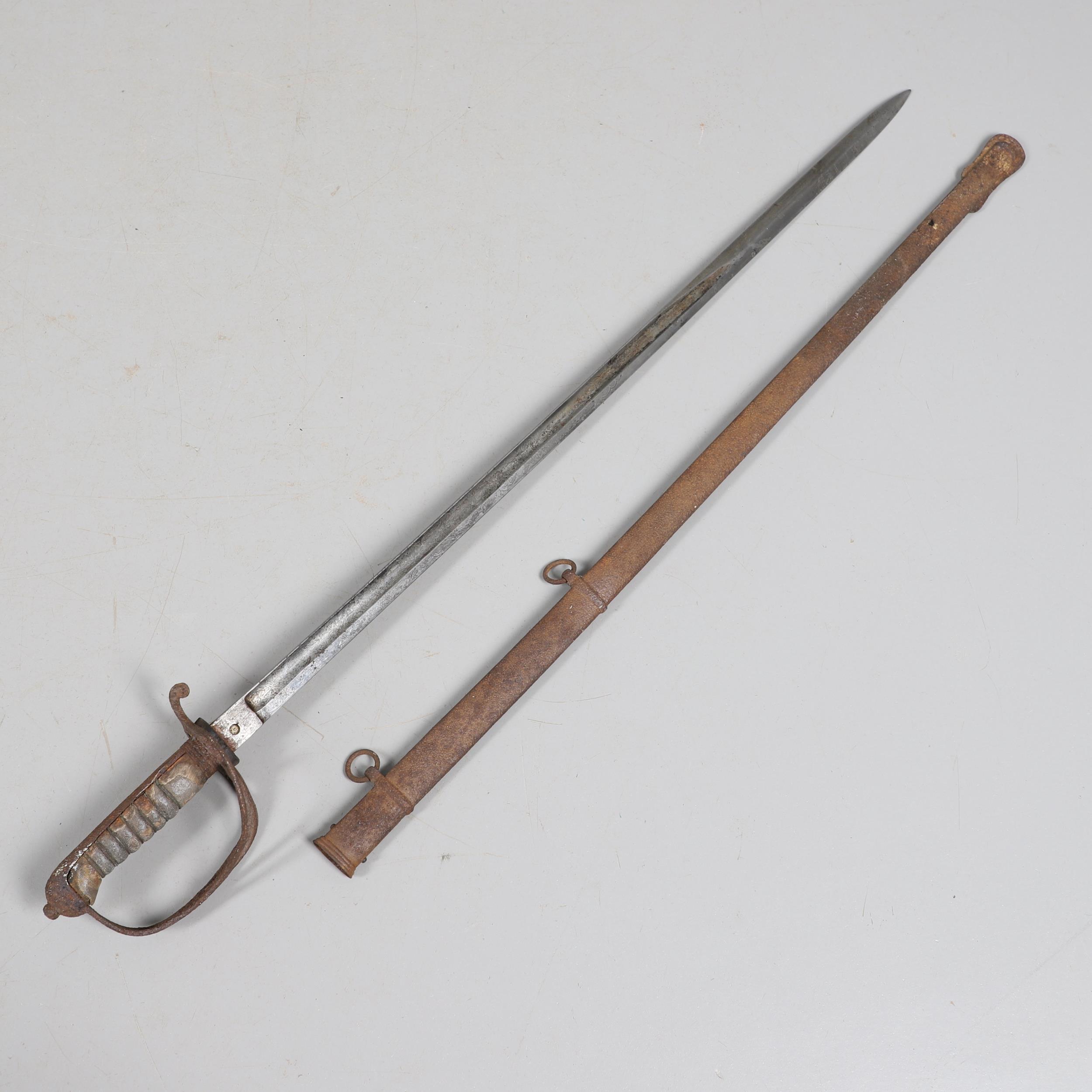 AN EDWARD VII 1821 PATTERN ROYAL GARRISON ARTILLERY SWORD. - Bild 4 aus 20
