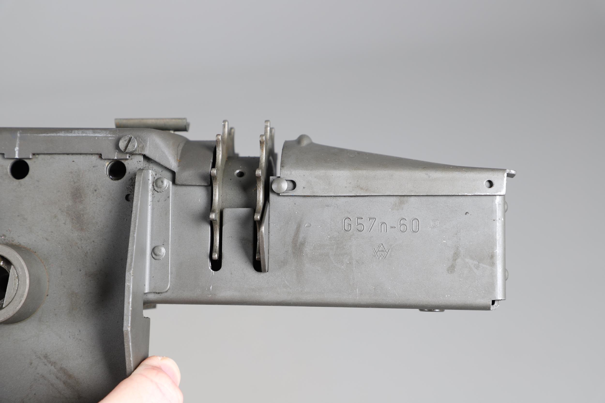 A 42/59 MACHINE GUN BELT LOADER AND ANOTHER SIMILAR. - Image 12 of 14