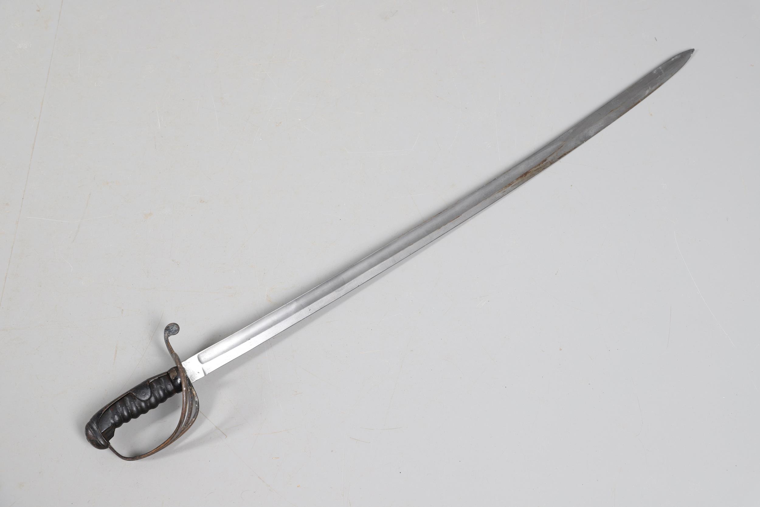 AN 1822 PATTERN LIGHT CAVALRY TROOPERS SWORD. - Image 5 of 12