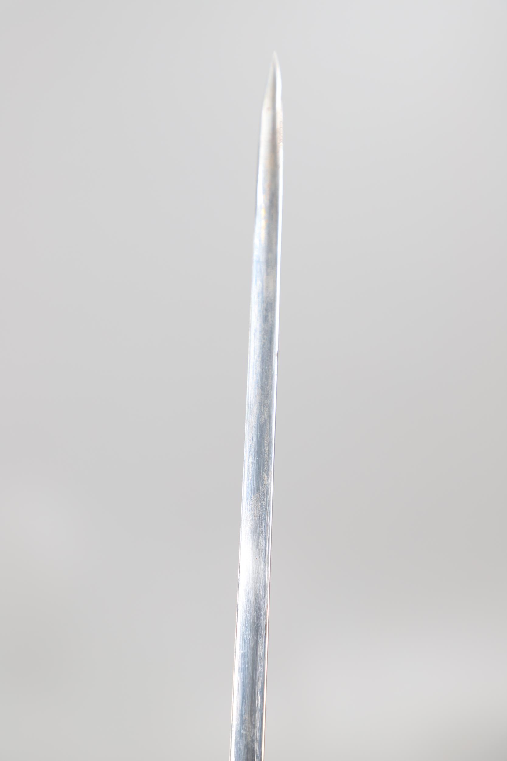 A WILKINSON COURT SWORD HAVING BELONGED TO THE HIGH SHERIFF OF WARWICKSHIRE. - Image 13 of 17