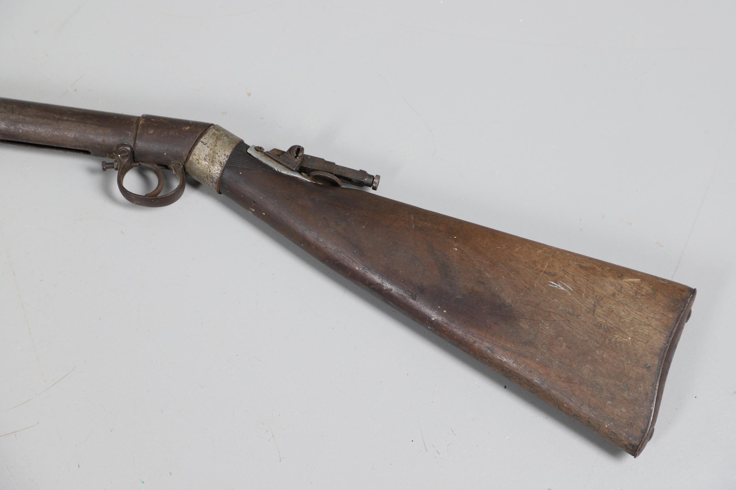 AN EARLY BSA IMPROVED MODEL D 0.177 AIR RIFLE. - Image 13 of 15