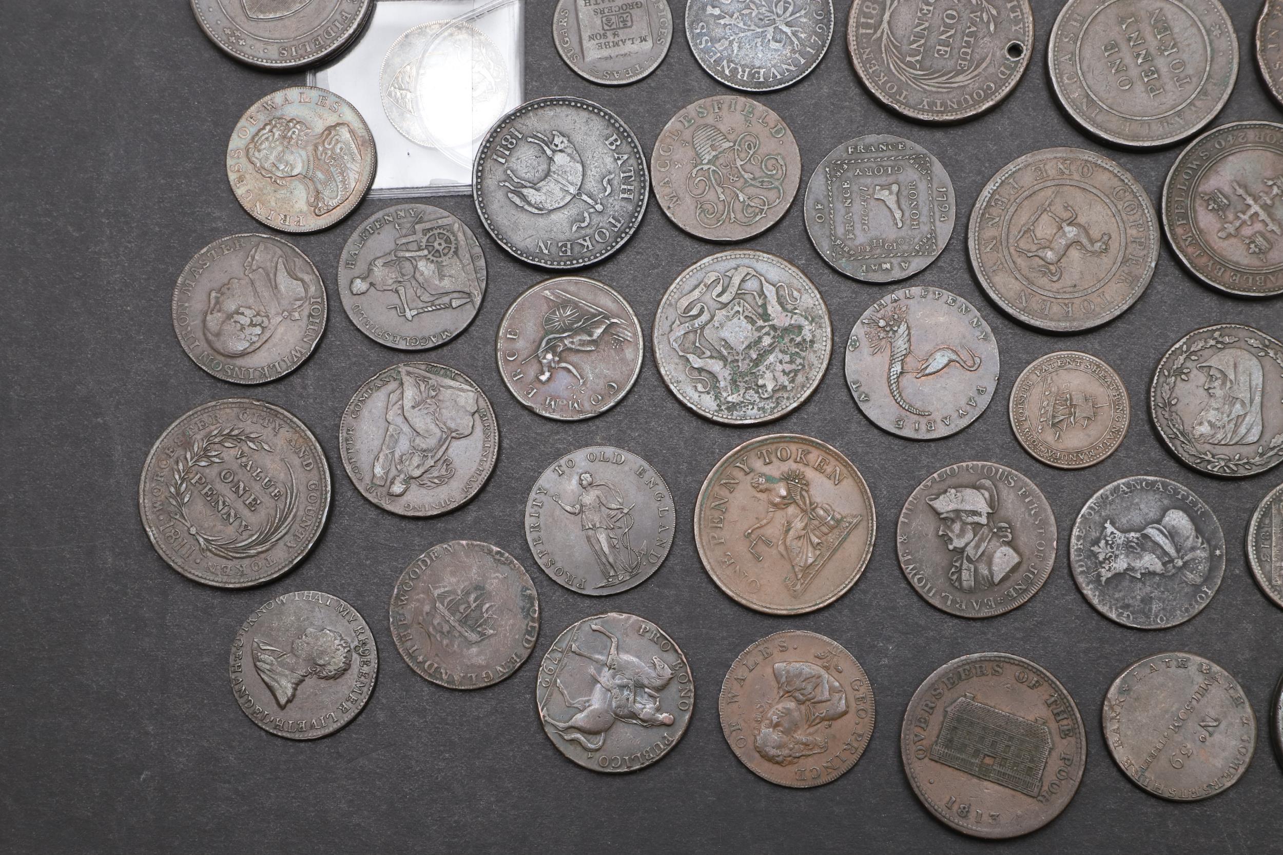 AN INTERESTING COLLECTION OF EARLY 19TH CENTURY TOKENS AND REGIONAL ISSUES. - Image 4 of 5