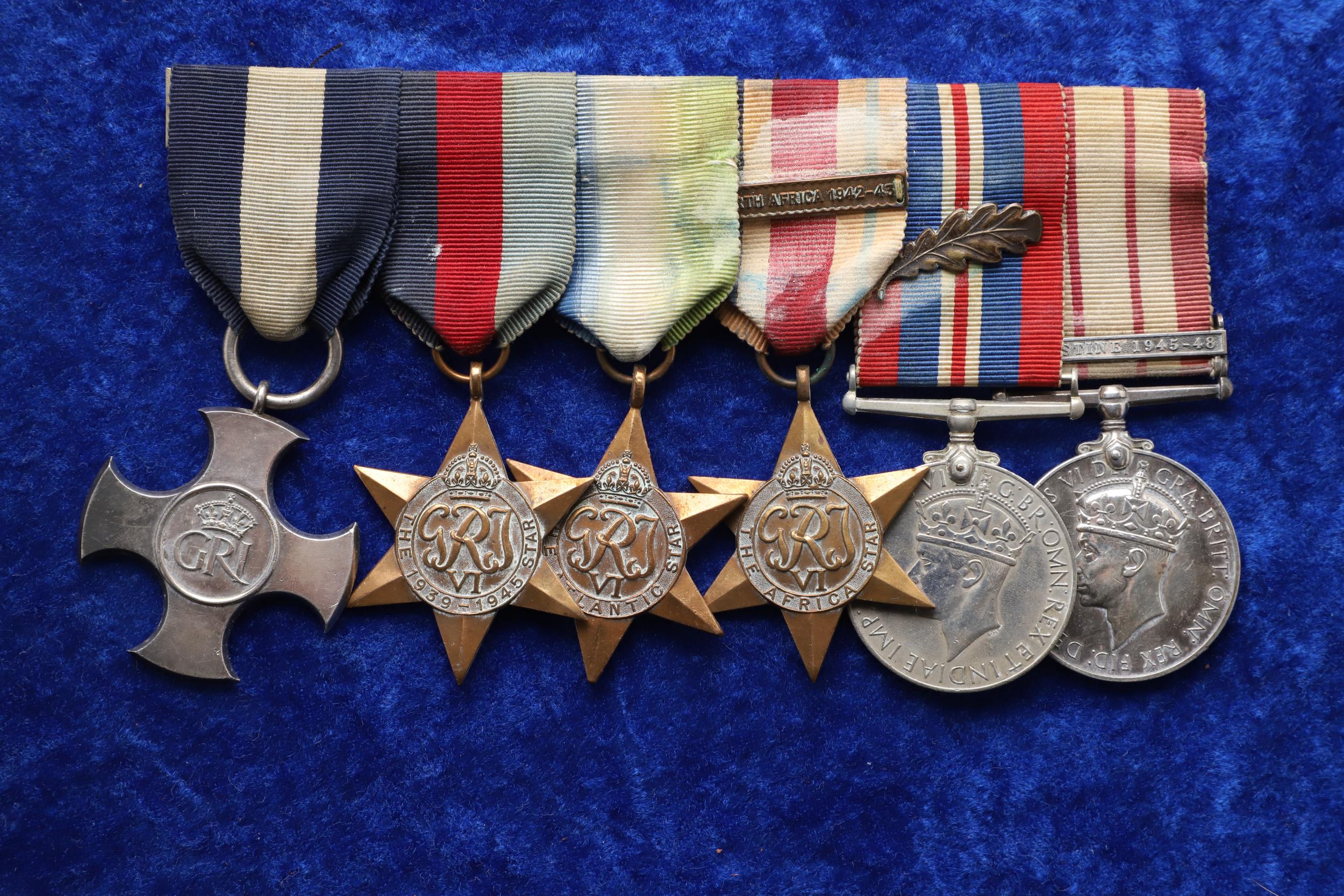 AN HISTORIC 'DUNKIRK' DISTINGUISHED SERVICE CROSS GROUP OF SIX TO LT CDR COX OF THE ROYAL NAVY.