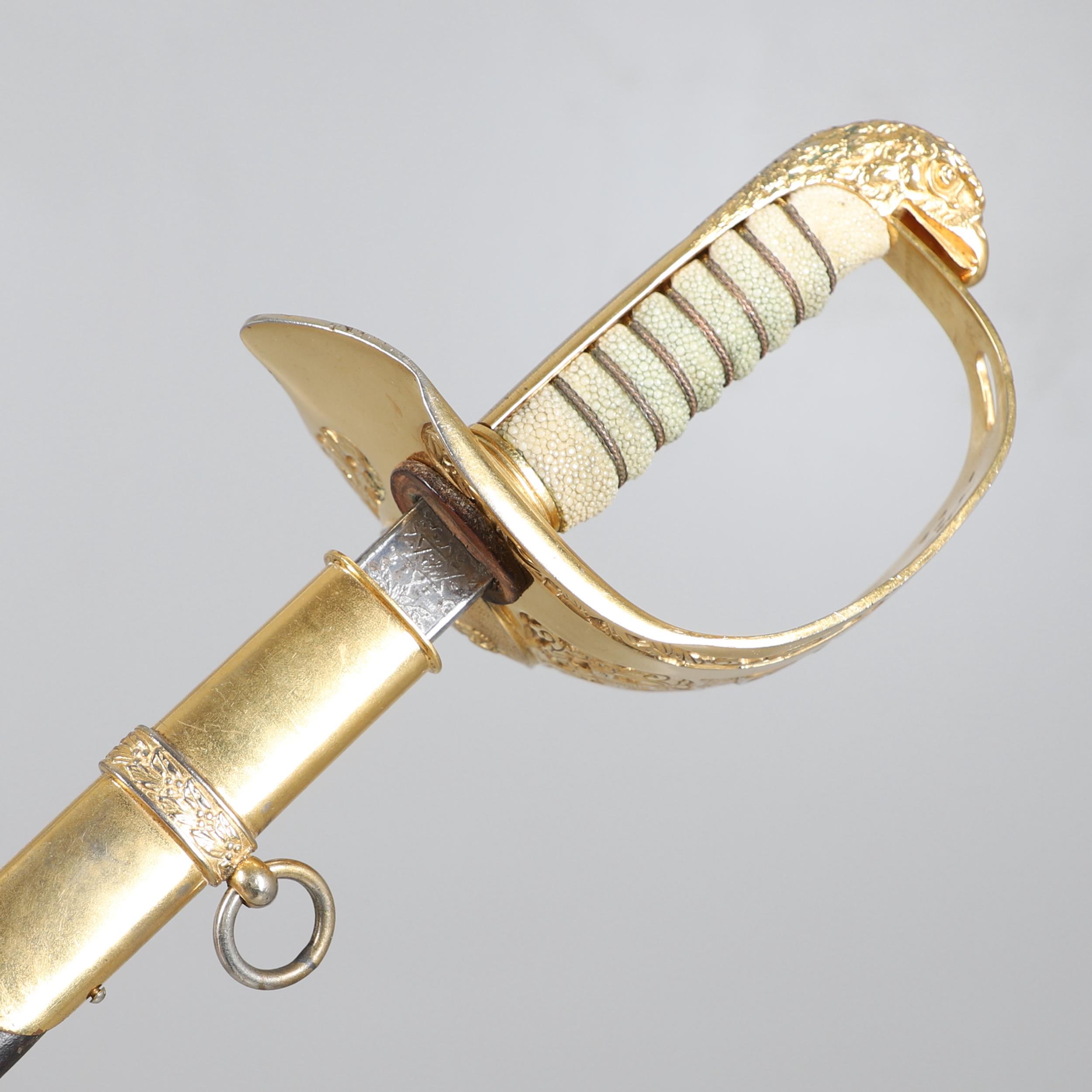 AN ELIZABETH II RAF OFFICER'S SWORD AND SCABBARD BY WILKINSON OF LONDON. - Image 2 of 19