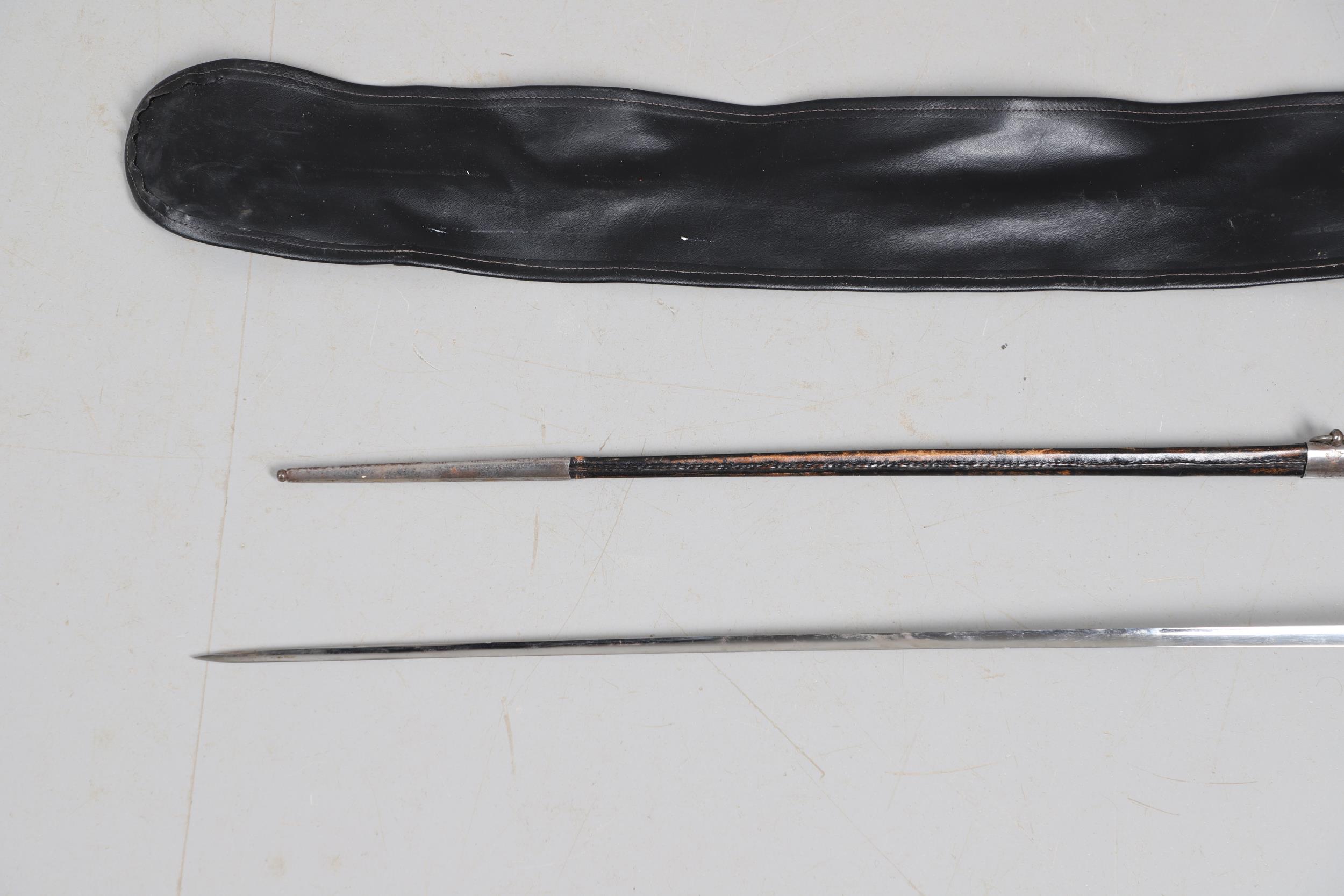A WILKINSON COURT SWORD HAVING BELONGED TO THE HIGH SHERIFF OF WARWICKSHIRE. - Image 16 of 17