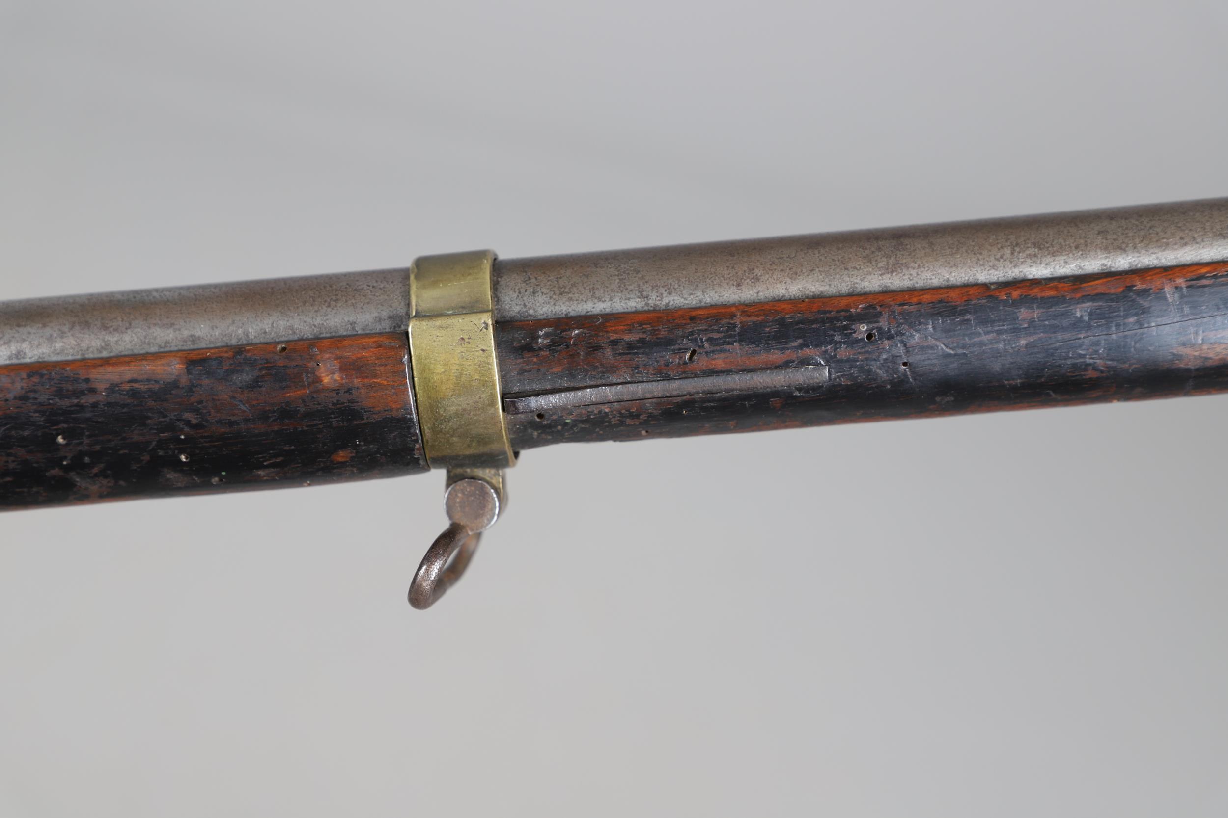 A RUSSIAN 1845 PATTERN PERCUSSION MUSKET DATED 1853. - Image 20 of 22