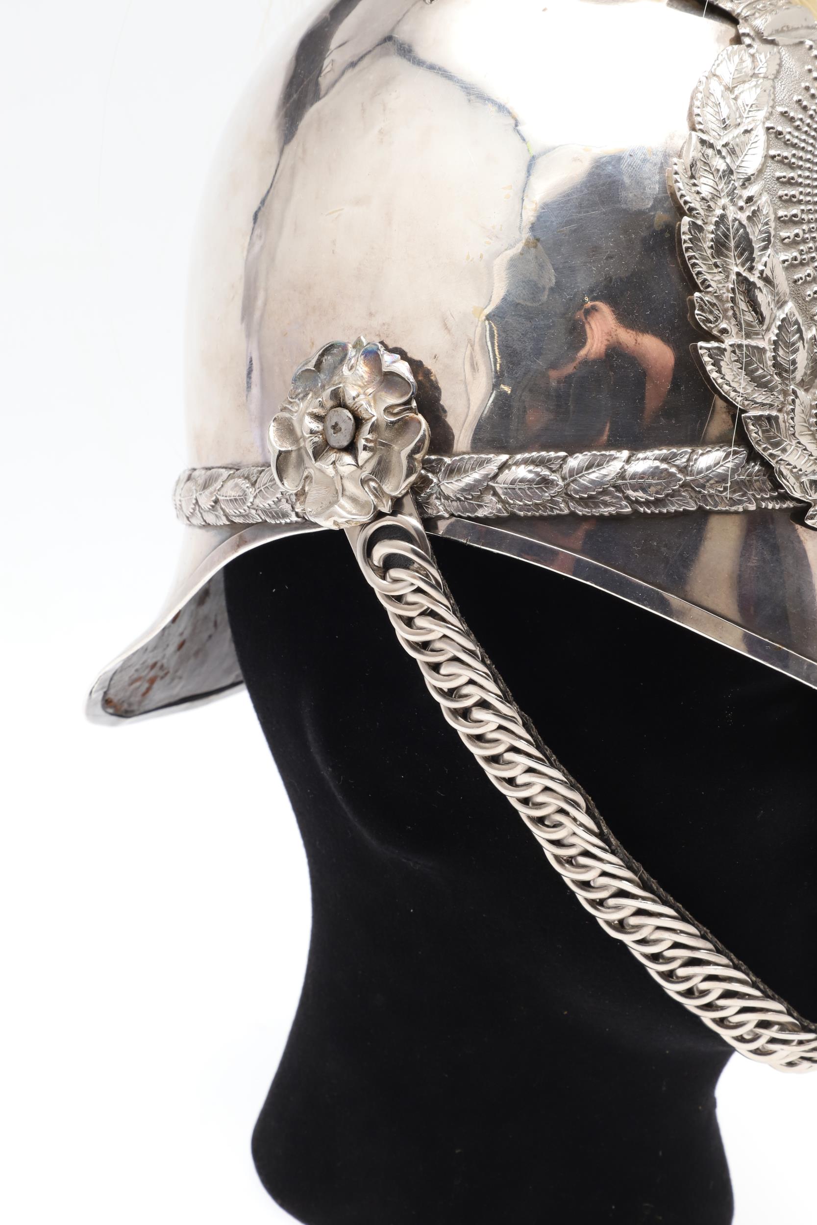 A YORKSHIRE DRAGOON GUARDS 1871 PATTERN HELMET. - Image 6 of 15