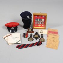 A COLLECTION OF UNOFFICIAL MEDALS TO A NATIONAL SERVICE MAN WITH THE 16/5 LANCERS.