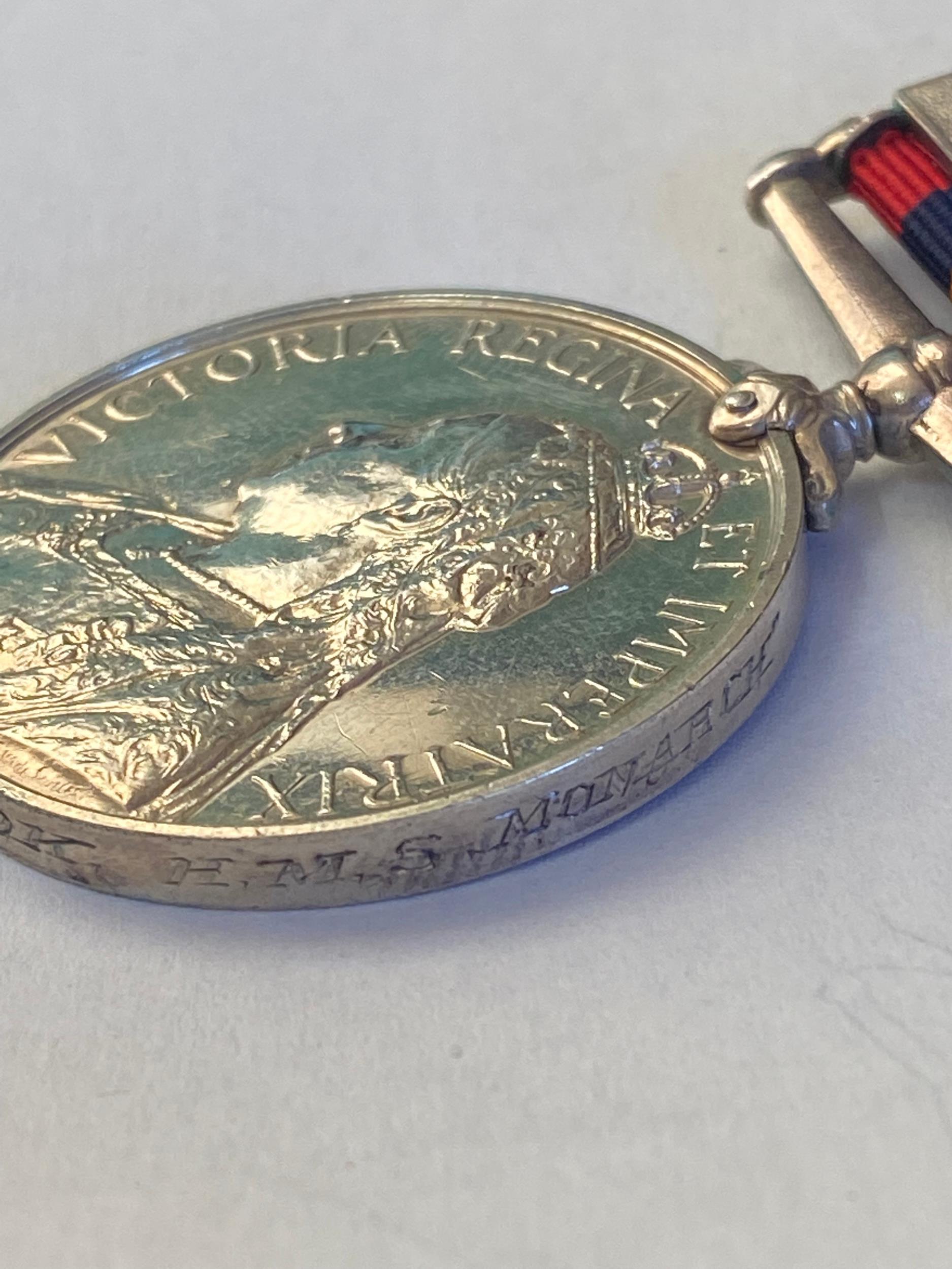 A FOUR CLASP QUEEN'S SOUTH AFRICA MEDAL TO A FIRST WORLD WAR CASUALTY AT JUTLAND. - Bild 6 aus 12