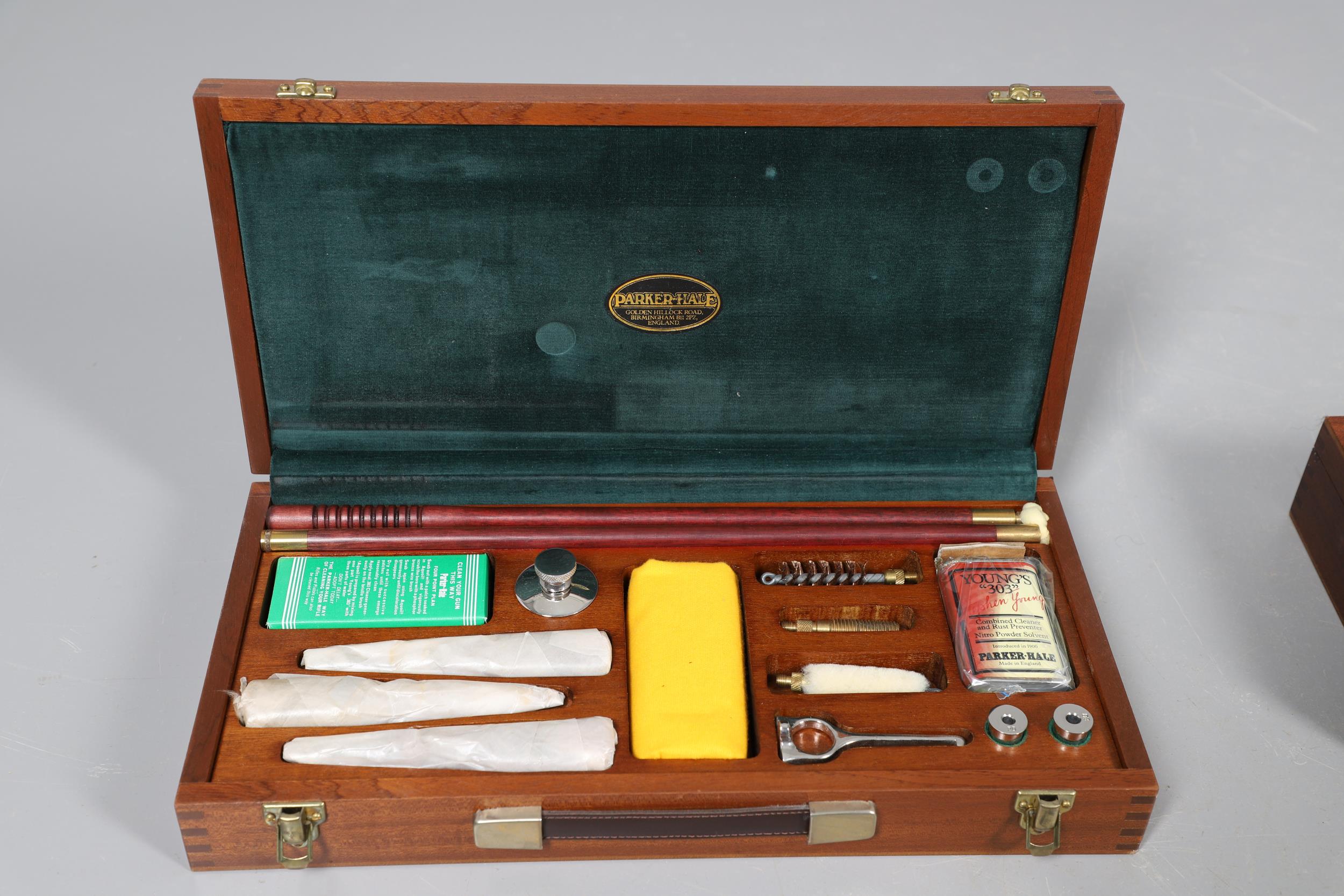 A COLLECTION OF FIVE GUN CLEANING KITS BY PARKER HALE. - Image 10 of 13