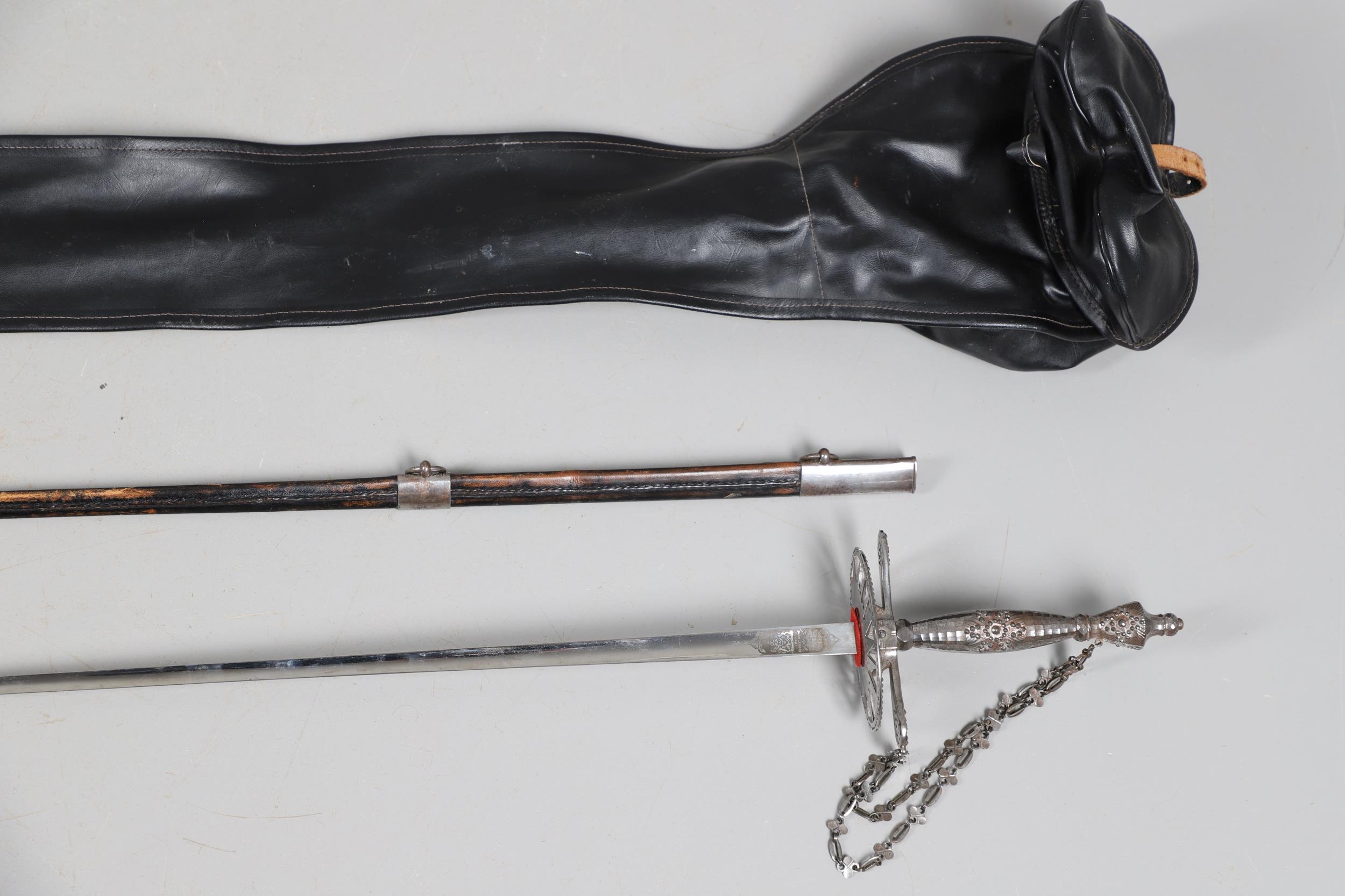 A WILKINSON COURT SWORD HAVING BELONGED TO THE HIGH SHERIFF OF WARWICKSHIRE. - Image 17 of 17