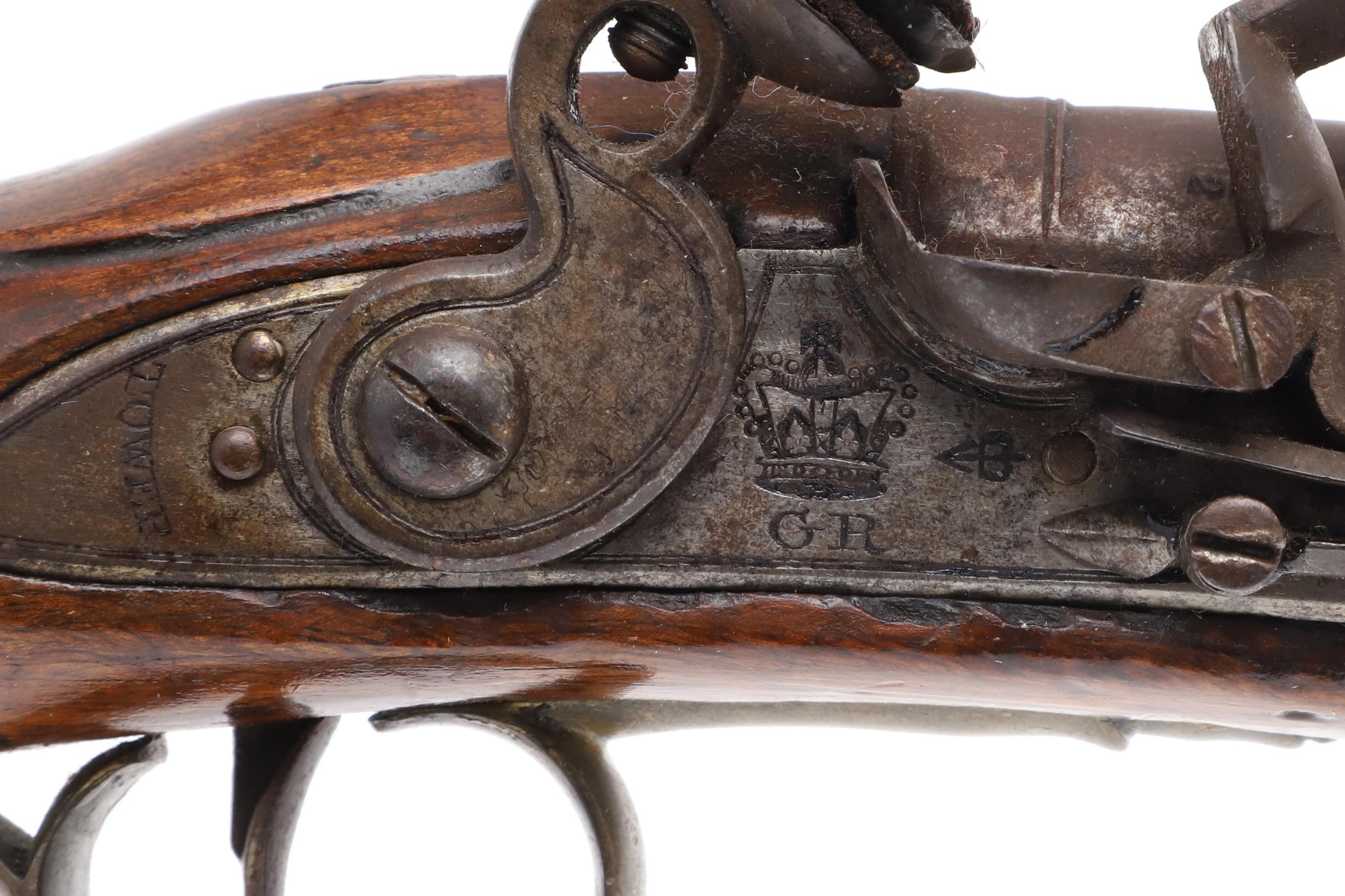 A TOWER ISSUED 1801 PATTERN 'LONG' SEA SERVICE PISTOL. - Image 7 of 16