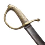 A RUSSIAN CRIMEAN WAR PERIOD 1827 PATTERN GRENADIER'S SABRE.